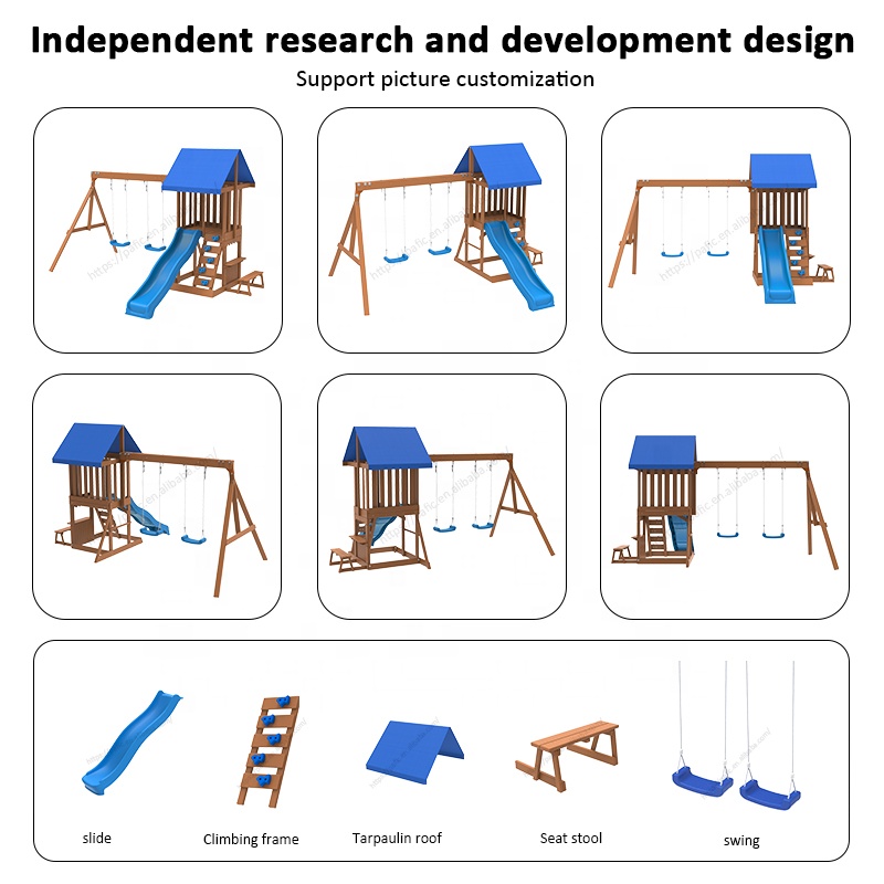Play Centre - Garden Courtyard - Kids Outdoor Swing Set With Slide ulasan dan harga