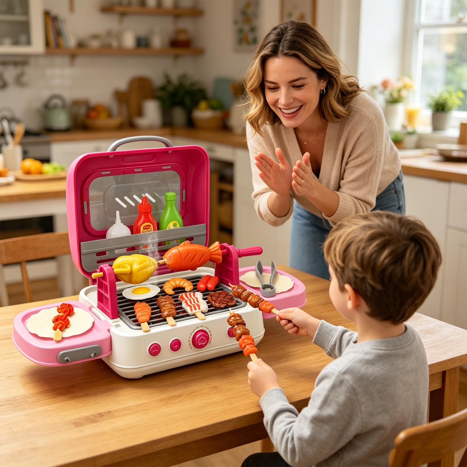 Kids Outdoor Grill Playset Fol - Kids Outdoor Grill Set ulasan dan harga