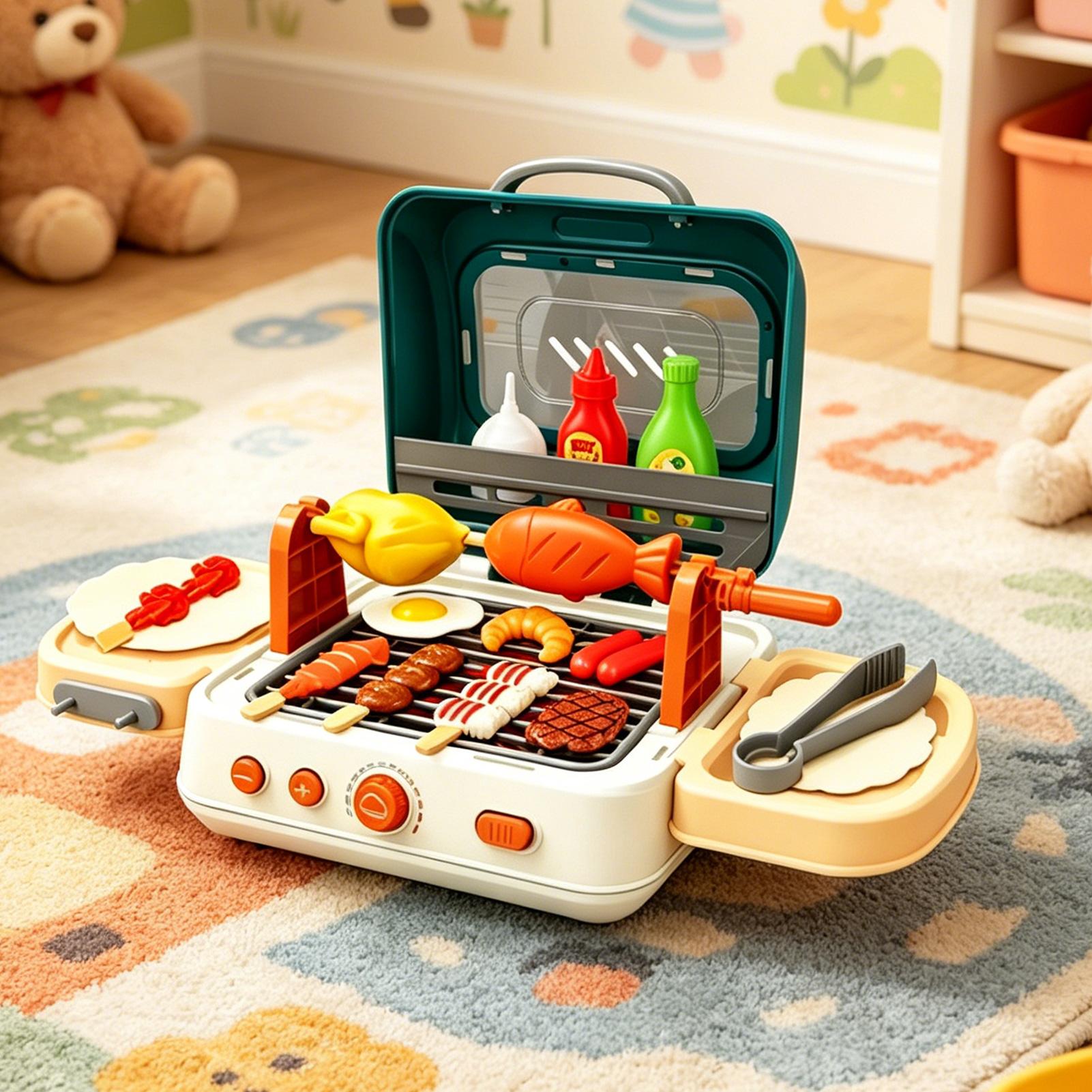 Kids Outdoor Grill Playset Fol - Kids Outdoor Grill Set ulasan dan harga