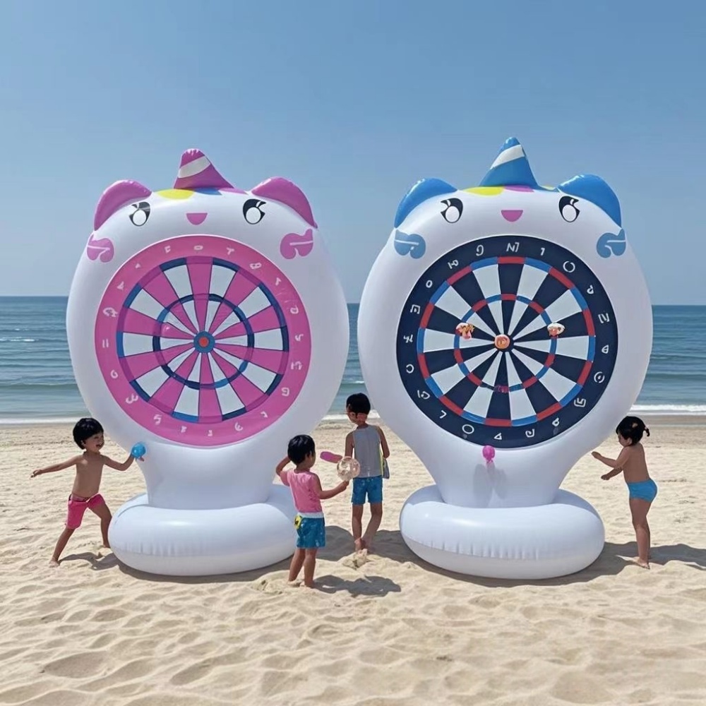 Inflatable Unicorn Throwing Ga - Kids Outdoor Easter Toys ulasan dan harga