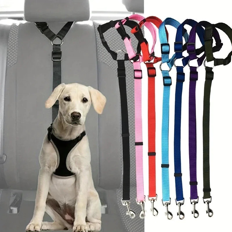 Solid Color Two-in-one Pet Car - Swing Seat Belt ulasan dan harga