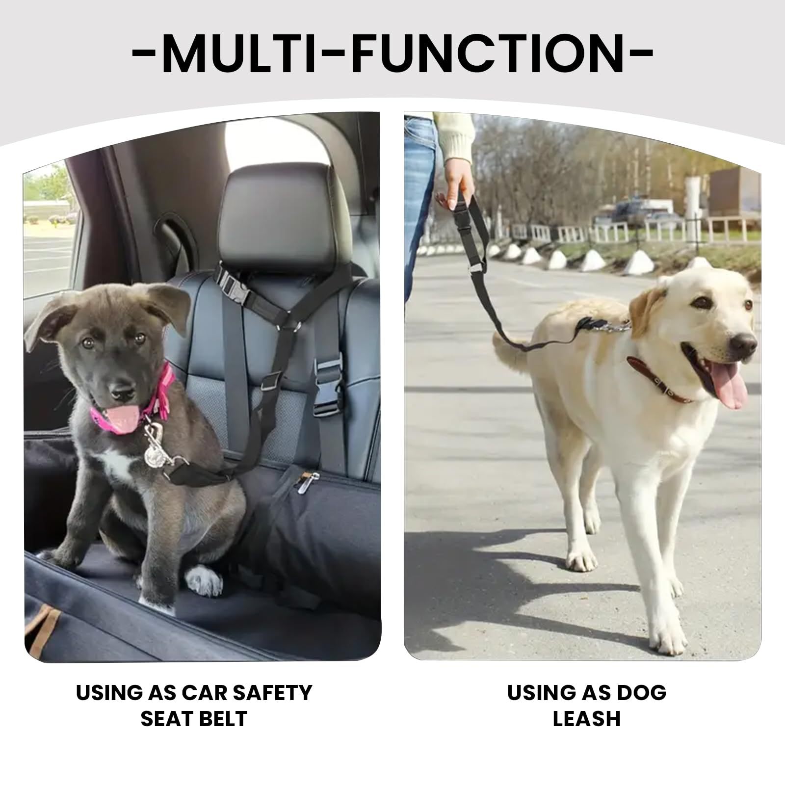 Solid Color Two-in-one Pet Car - Swing Seat Belt ulasan dan harga