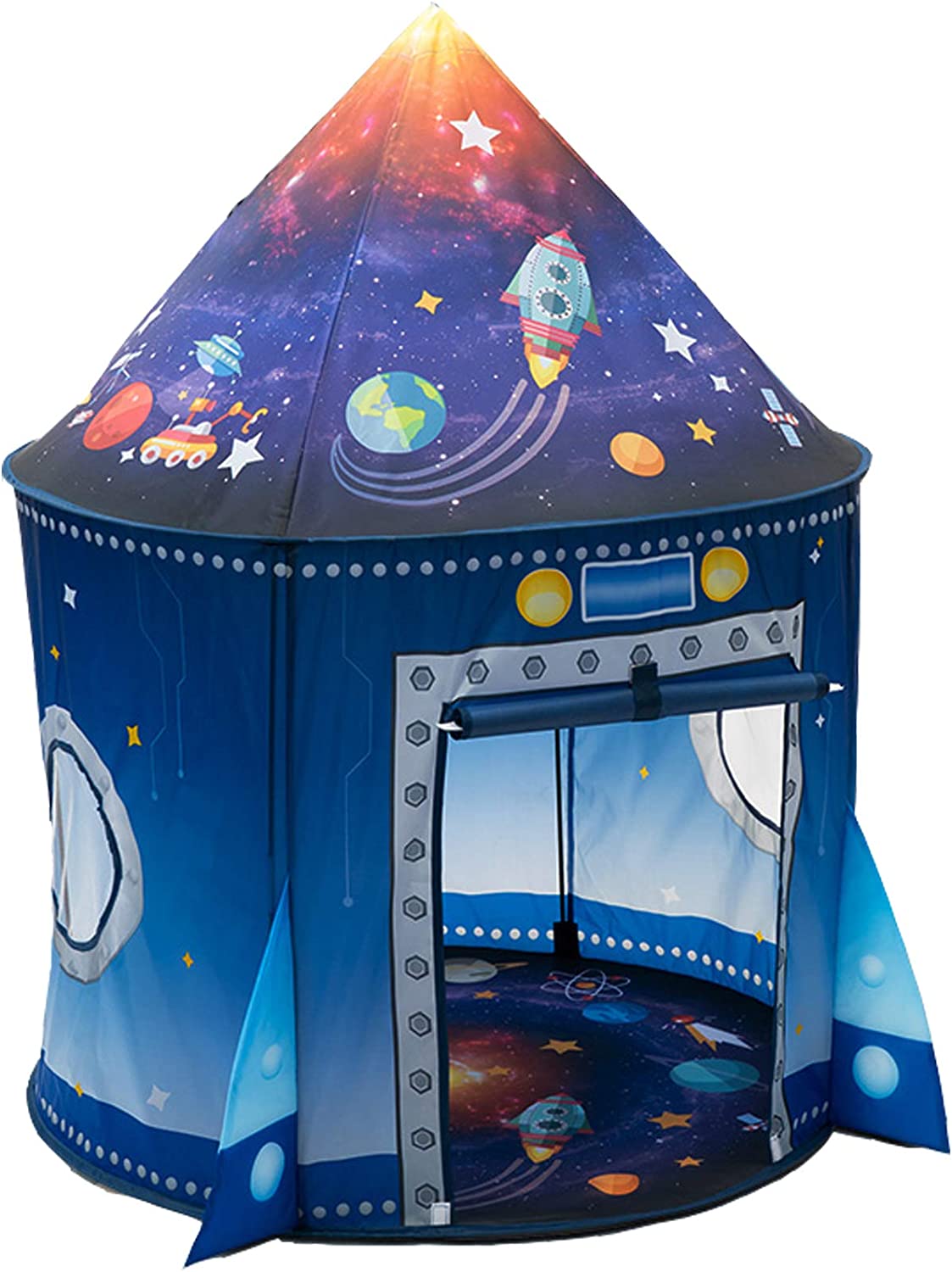 Rocket Ship Kids Tent Pop Up P - Kids Outdoor Tunnel ulasan dan harga