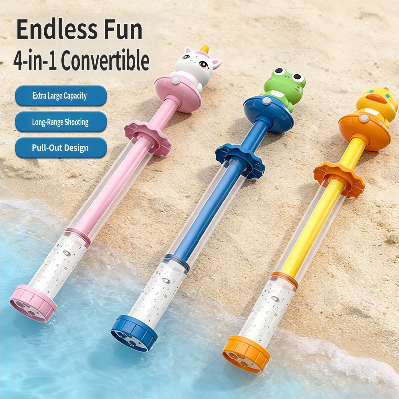 4 in 1 Pull Out Water Spray Gu - Kids Outdoor Water Sprinkler ulasan dan harga