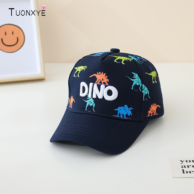 TUONXYE Dinosaur Embroidery Ba - Kids Outdoor Hat ulasan dan harga