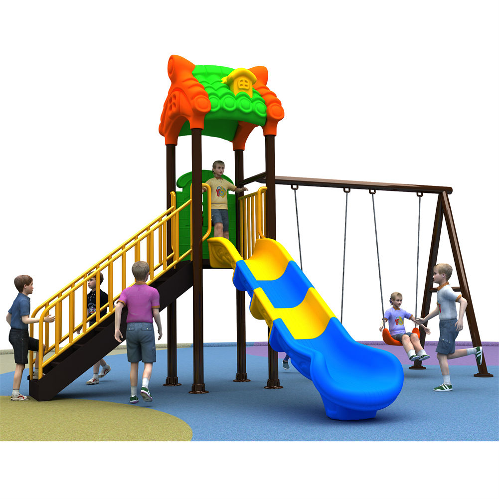 Hot Sale Children Outdoor Amus - Kids Outdoor Swing Set With Slide ulasan dan harga