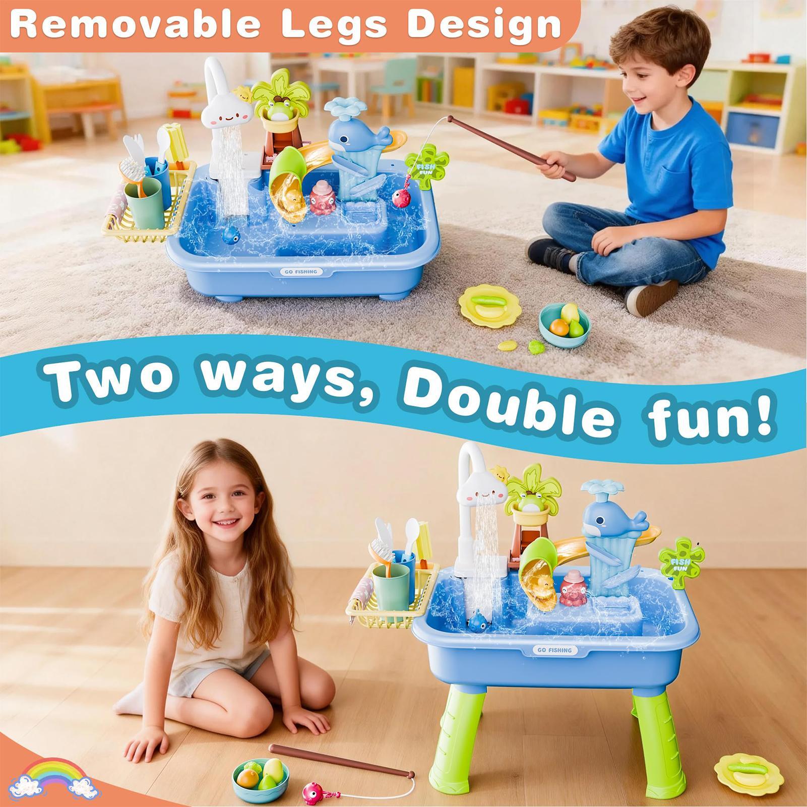 Children's Kitchen Toys Electr - Kids Outdoor Sink ulasan dan harga