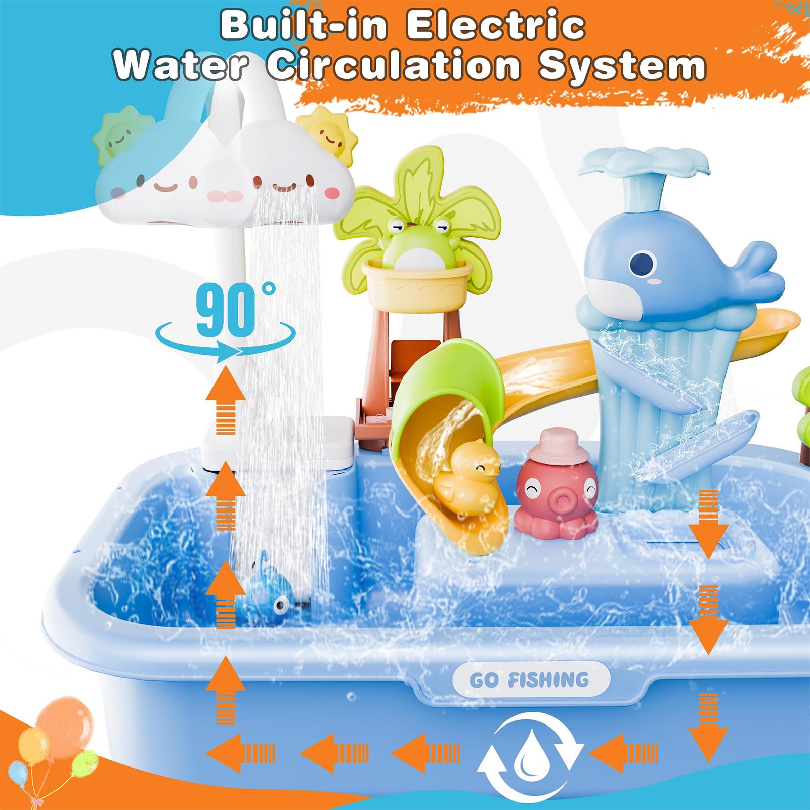Children's Kitchen Toys Electr - Kids Outdoor Sink ulasan dan harga