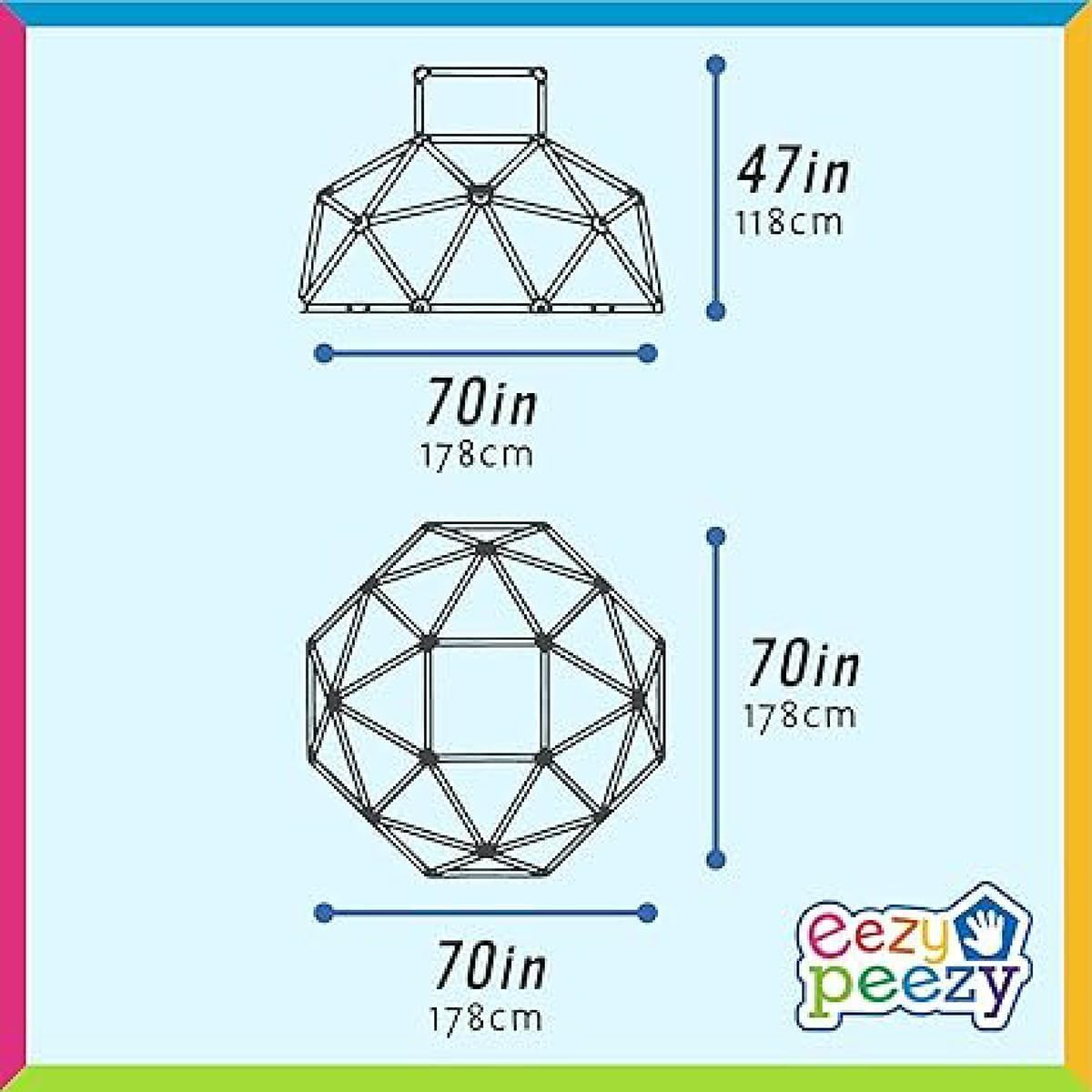 Climber with Top - Active Indo - Kids Outdoor Dome Climber ulasan dan harga