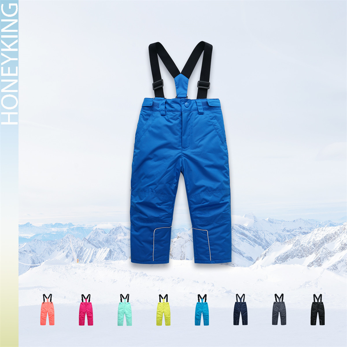 HONEYKING Kids Ski Pants Winte - Kids Outdoor Jumpsuit ulasan dan harga