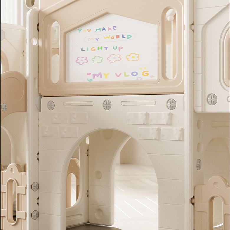 Double Slide Set Toddlers Indo - Kids Outdoor Tunnel ulasan dan harga