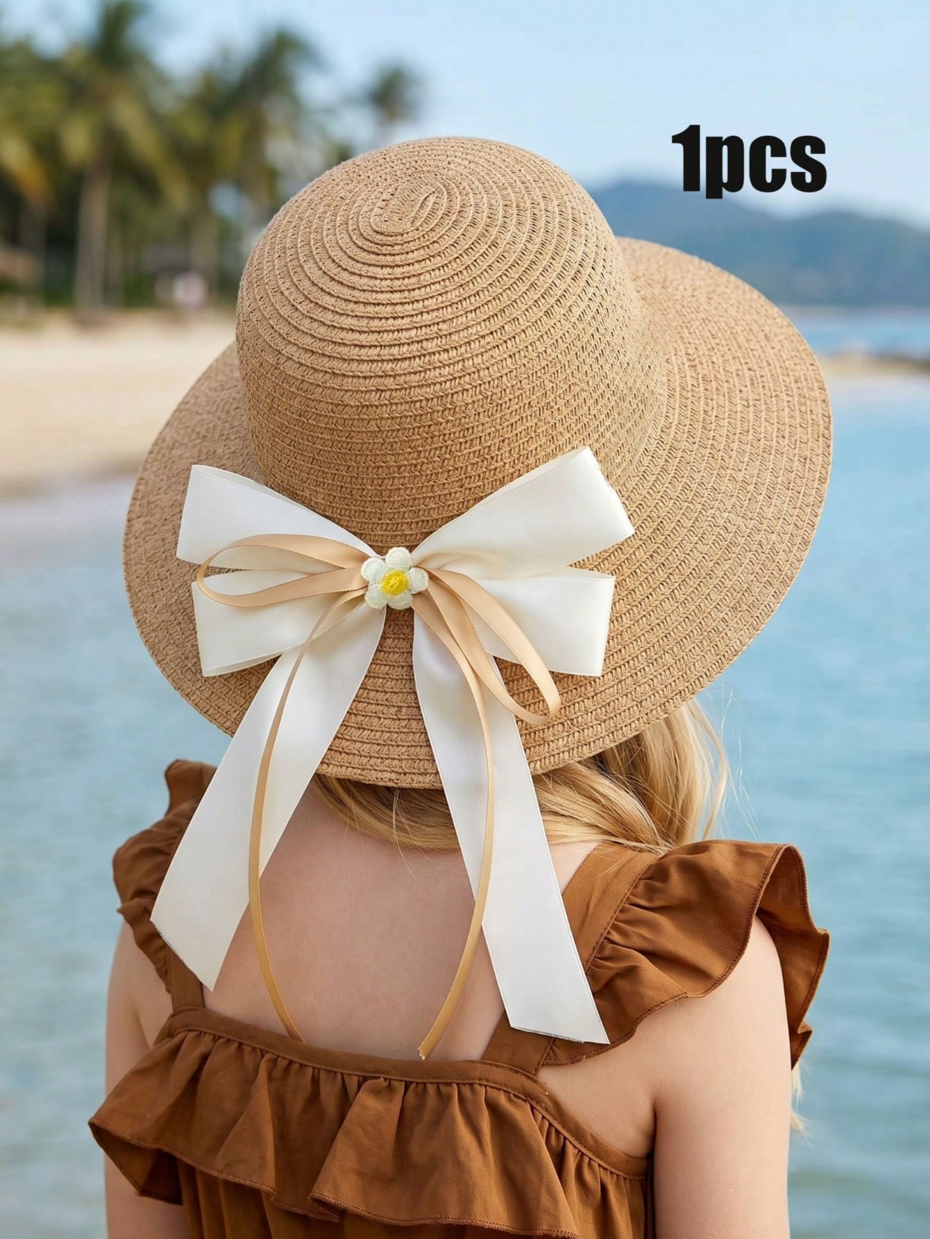 1Pc 3-8Y Girls Coffee Bow Stra - Play Kids Outdoor ulasan dan harga
