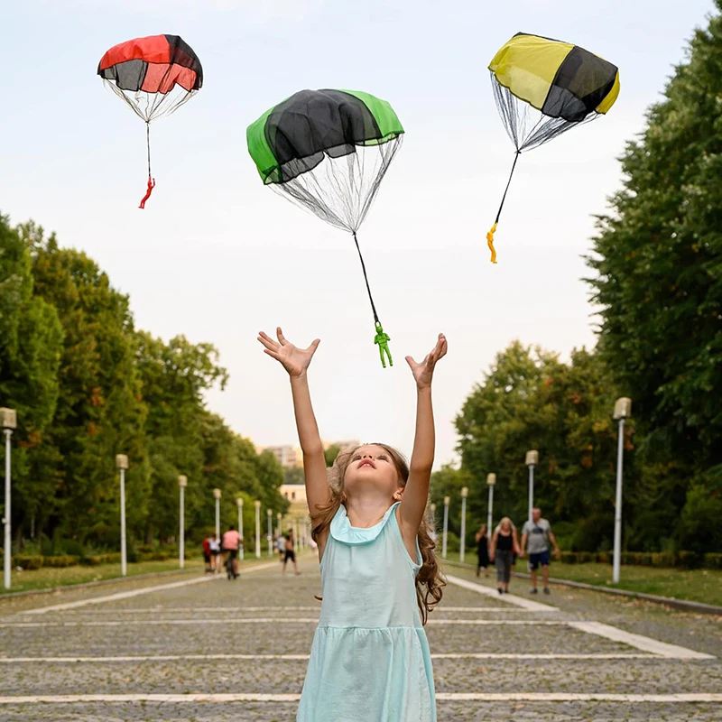 Hand Throwing Parachute Game O - Kids Unique Outdoor Toys ulasan dan harga