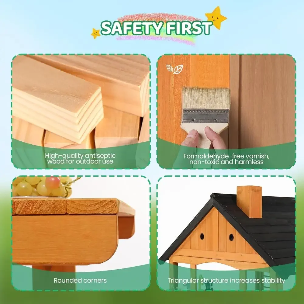 MOR Kids Outdoor Playhouse wit - Kids Outdoor Sink ulasan dan harga